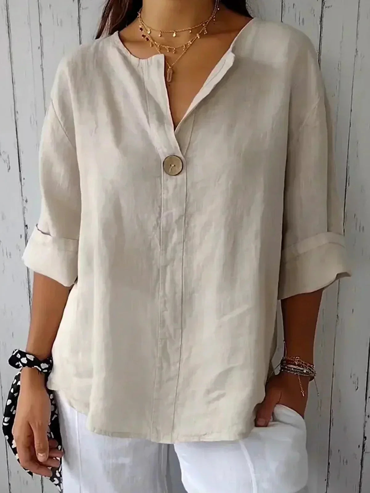 Yara - Ontspannen Chic Blouse