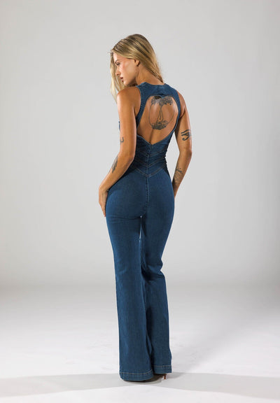 HOLLYWOOD - Denim Jumpsuit