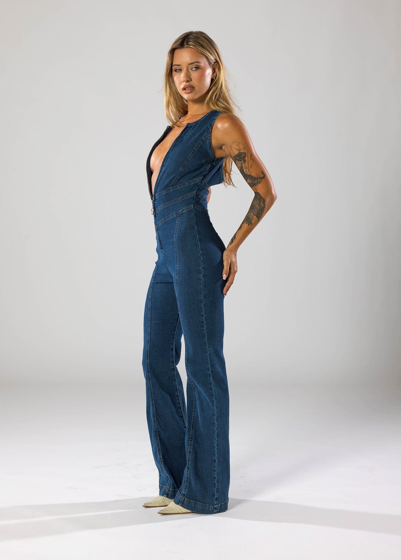 HOLLYWOOD - Denim Jumpsuit