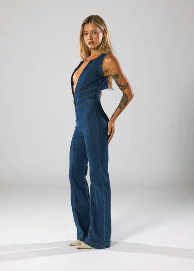 HOLLYWOOD - Denim Jumpsuit