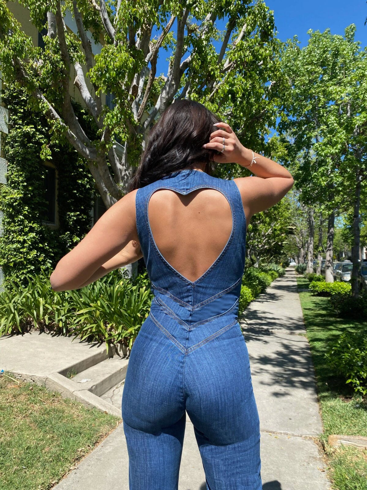 HOLLYWOOD - Denim Jumpsuit