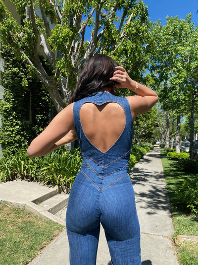 HOLLYWOOD - Denim Jumpsuit