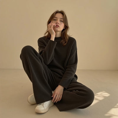 Brigitte - Gebreide Trui & Broek